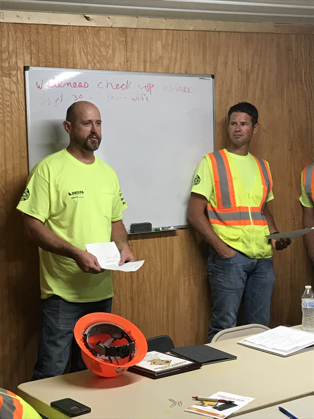 Colas Safety Awareness Week 2018 Delta Companies